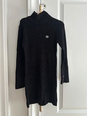 Hugo boss black knit dress kids size 12 brand new with tags